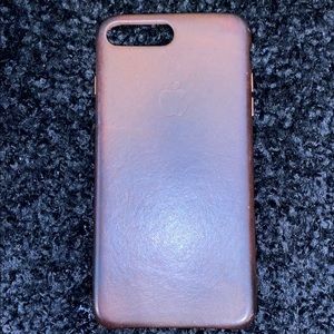 iPhone 8 Plus leather Apple case